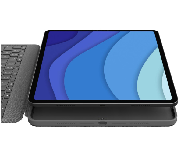 Logitech Combo Touch iPad Pro 11" (1., 2., 3., 4 gen) szary - 1046093 - zdjęcie 3